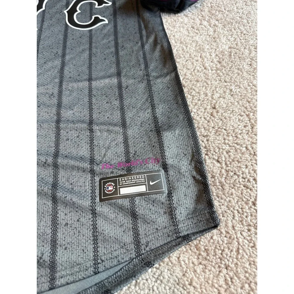 New York Mets Nike NWT City Connect Youth MLB Jersey Size Medium